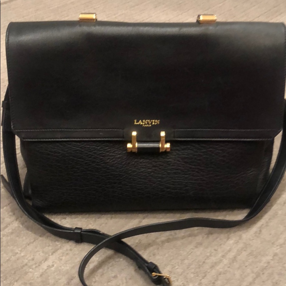 Lanvin Paris bag with crossbody strap